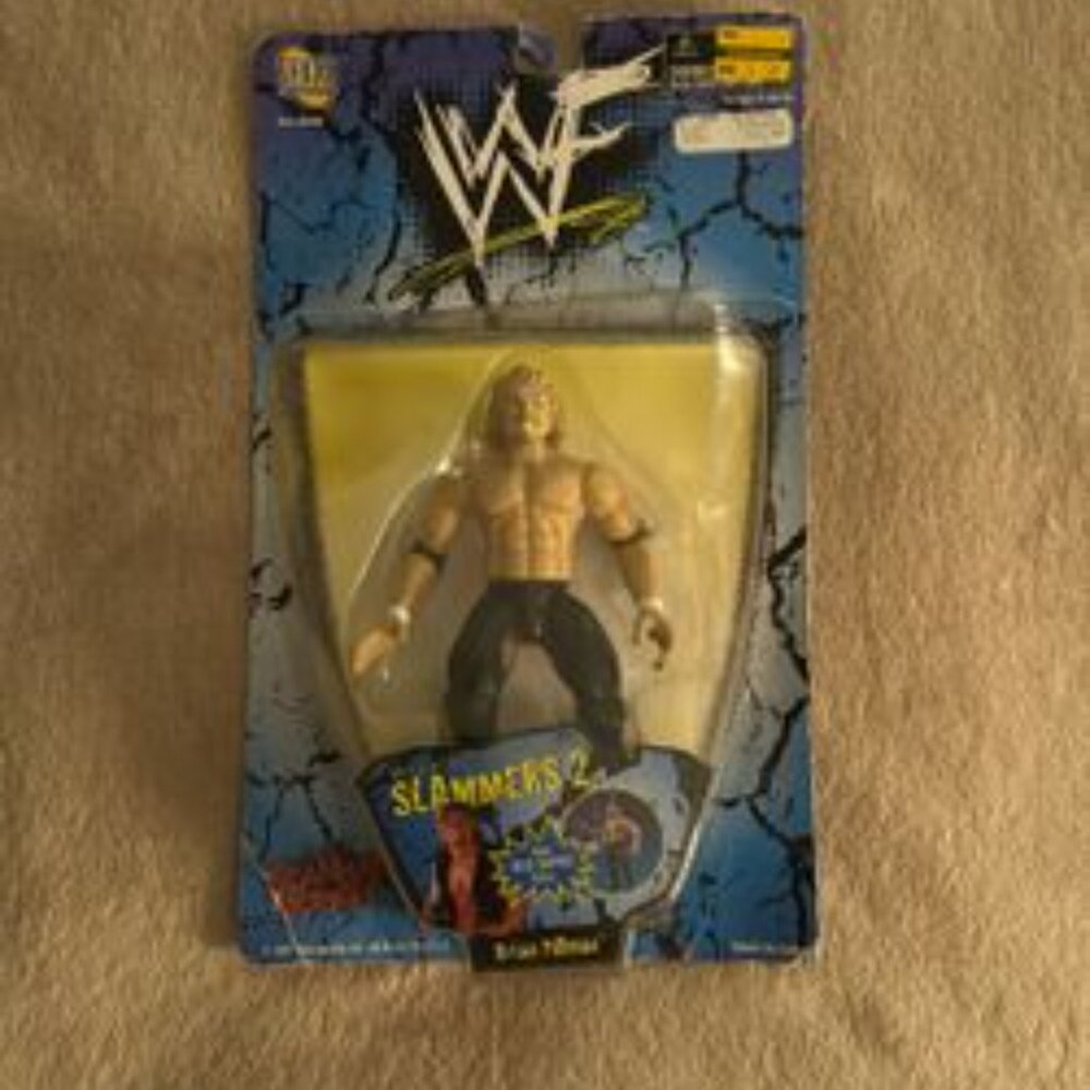 Vintage Brian Pillman from the WWF Slammers 2 series